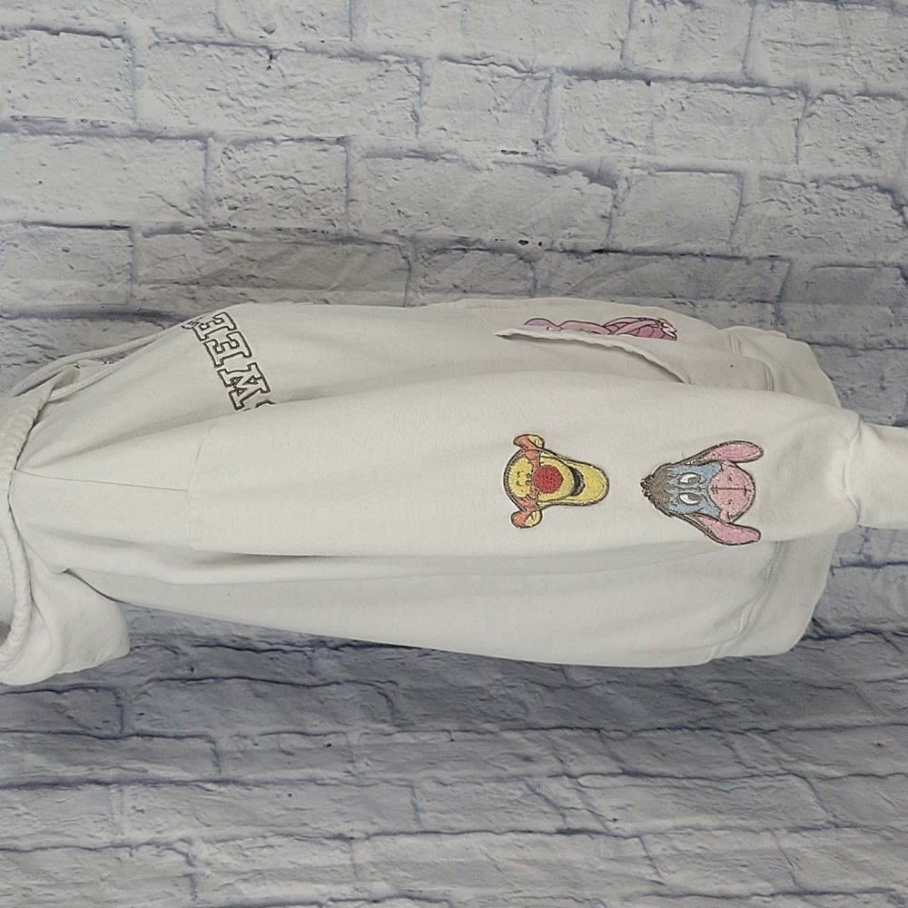 Disney White Hoodie with Winnie‎ the Pooh and Friends Medium - Picture 8 of 12